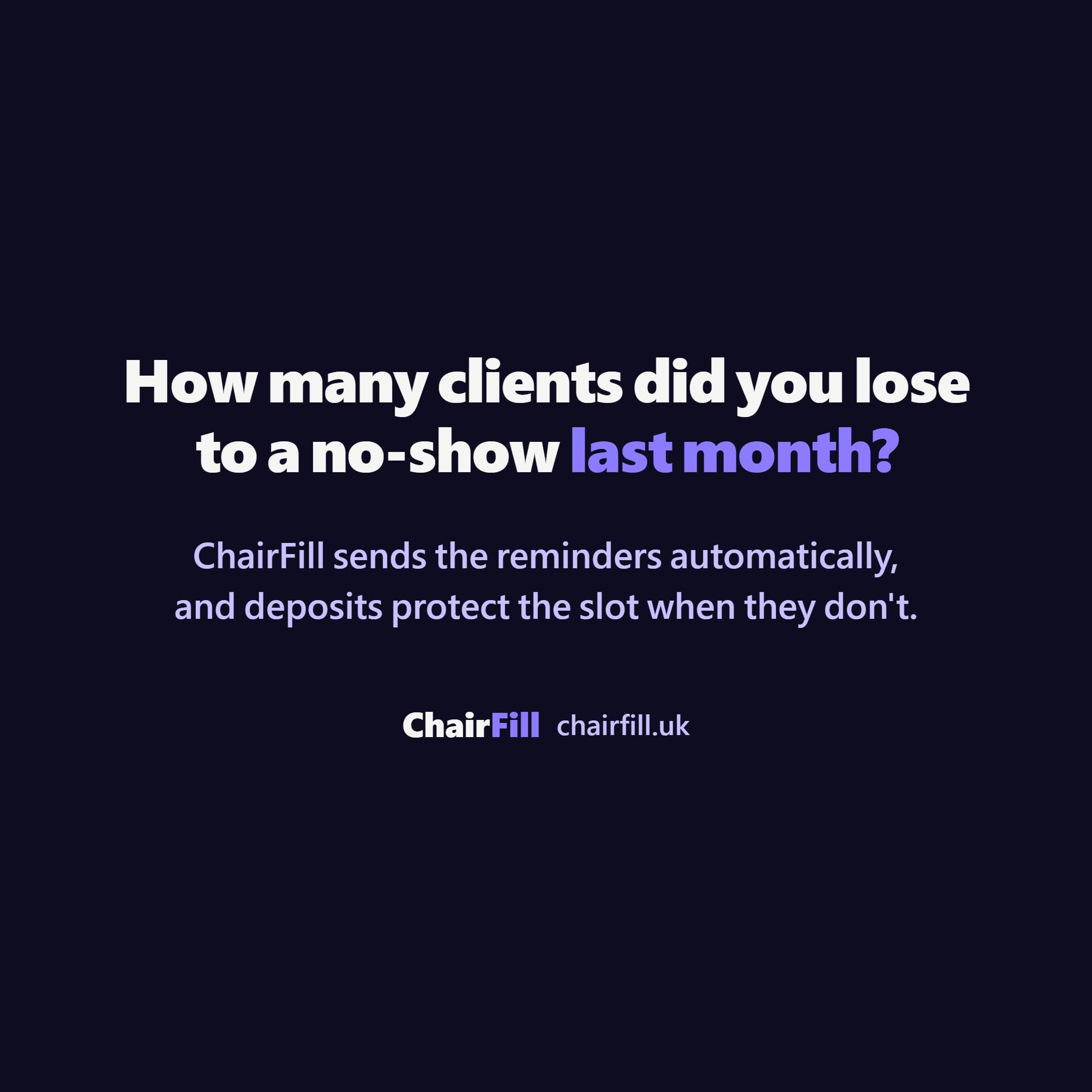 Recent X post from ChairFill